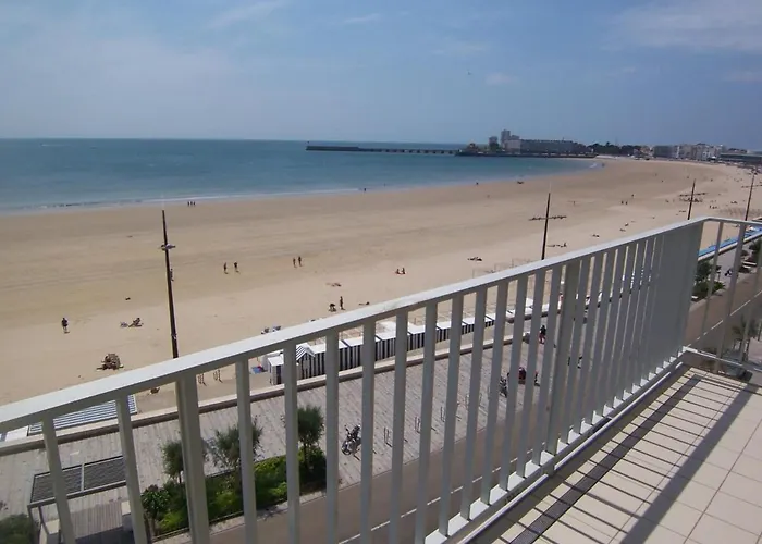 T3 Confortable Avec Balcon Et Vue Mer, - Fr-1-197-169 Lägenhet Les Sables-dʼOlonne